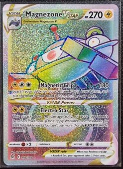 Magnezone VSTAR - Pokemon Lost Origin FULL ART Holo Foil Secret Rare #198/196