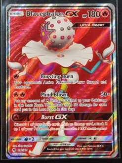 Blacephalon GX - Pokemon Lost Thunder Full Art Holo Foil Ultra Rare #199/214
