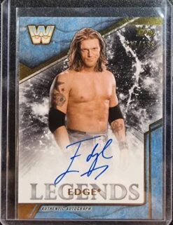Edge #/199 - 2017 Topps Legends Of WWE Autographs #LA-ED