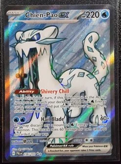 Chien-Pao EX - Pokemon Paldea Evolved FULL ART Holo Secret Ultra Rare #236/193
