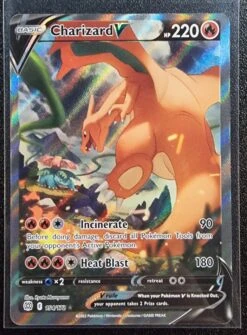Charizard V - Pokemon Brilliant Stars FULL ALT ART Holo Secret Rare #154/172