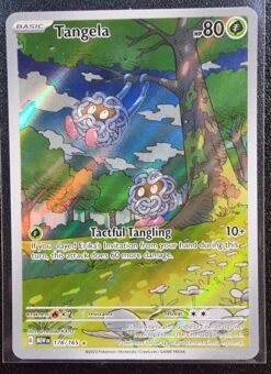 Tangela - Pokemon 151 Full Art Holo Foil Illustration Rare #178/165