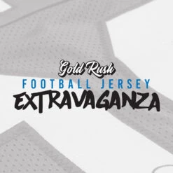 Gold Rush Extravaganza Football Jersey Edition