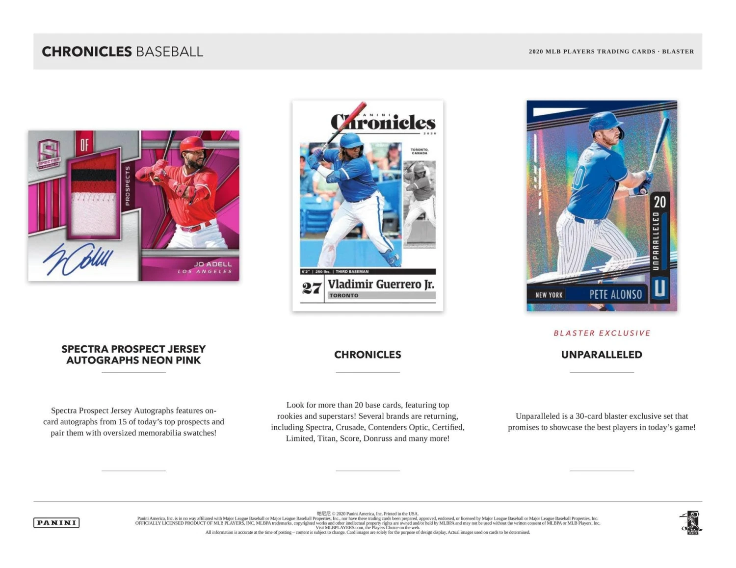2020 Panini Chronicles MLB Baseball Cards - Blaster Box 6 2020 Panini Chronicles MLB Baseball Cards - Blaster Box - Image 6