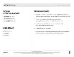 2020 Panini Donruss Optic MLB Baseball - Hobby Box -Card Game Store 20 donruss optic bb hobby pis 5