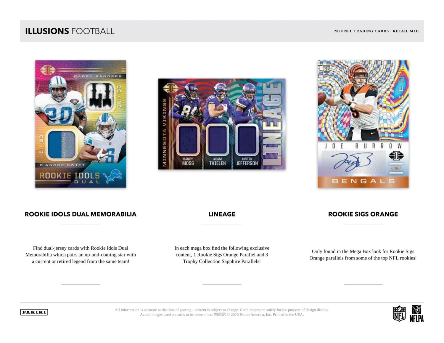 2020 Panini Illusions NFL Football - Blaster Box 4 2020 Panini Illusions NFL Football - Blaster Box - Image 4