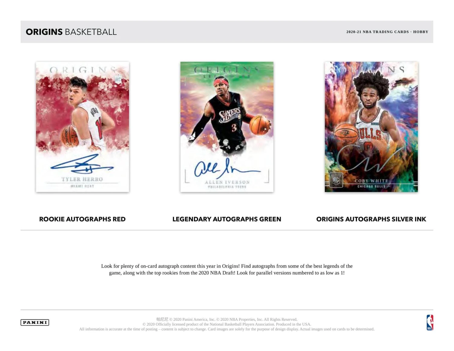 2020-21 Panini Origins NBA Basketball Cards - Hobby Box 5 2020-21 Panini Origins NBA Basketball Cards - Hobby Box - Image 5
