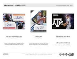 2020 Panini Prizm Draft Picks MLB Baseball Cards - Blaster Box -Card Game Store 20 prizm draft bb retail pis 4