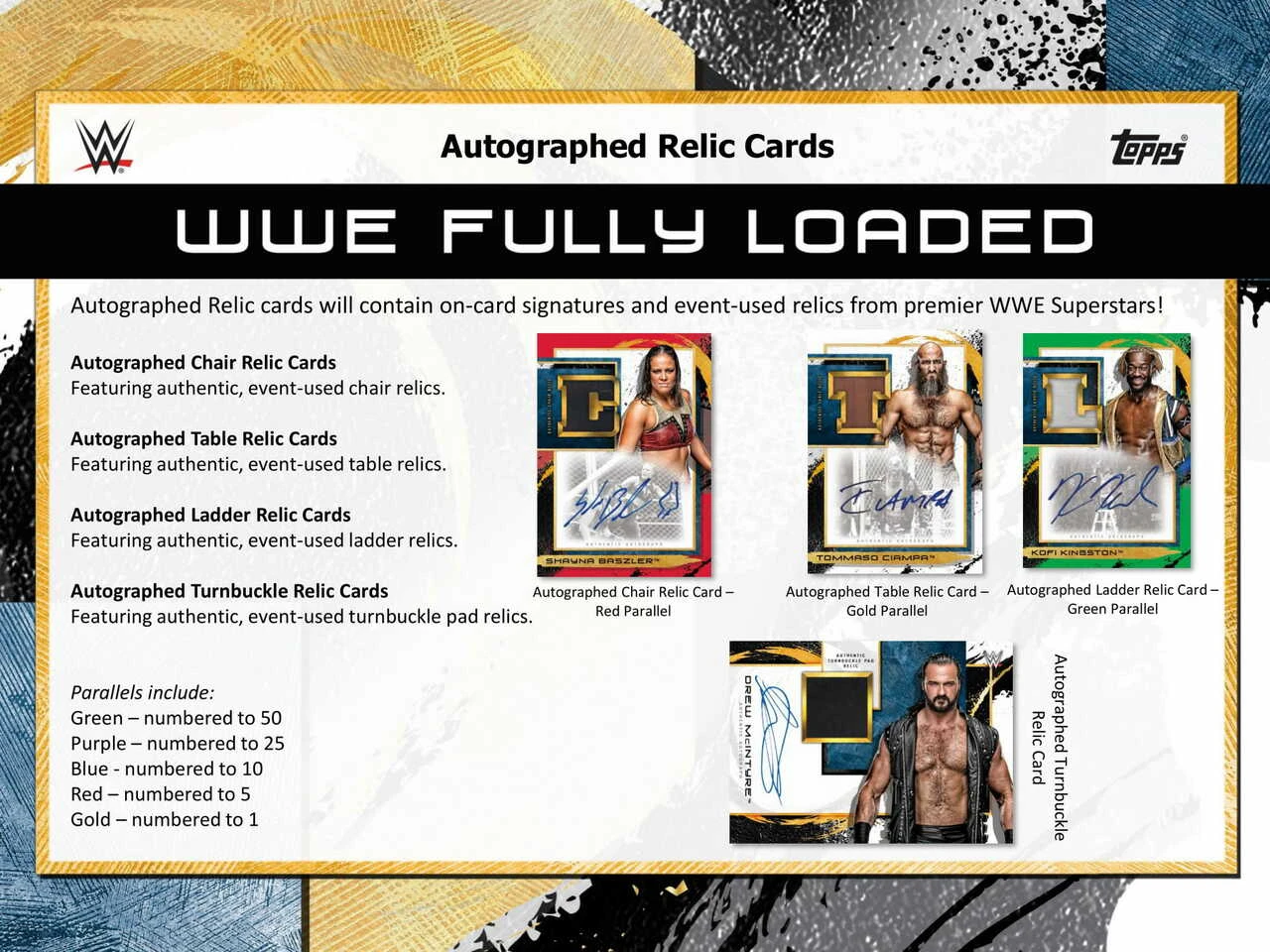 2020 Topps WWE Fully Loaded Wrestling Trading Cards - Hobby Box 3 2020 Topps WWE Fully Loaded Wrestling Trading Cards - Hobby Box - Image 3
