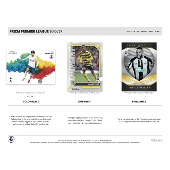 2021-22 Panini Prizm Premier League EPL Soccer Cards - Hobby Box 3 2021-22 Panini Prizm Premier League EPL Soccer Cards - Hobby Box - Image 3