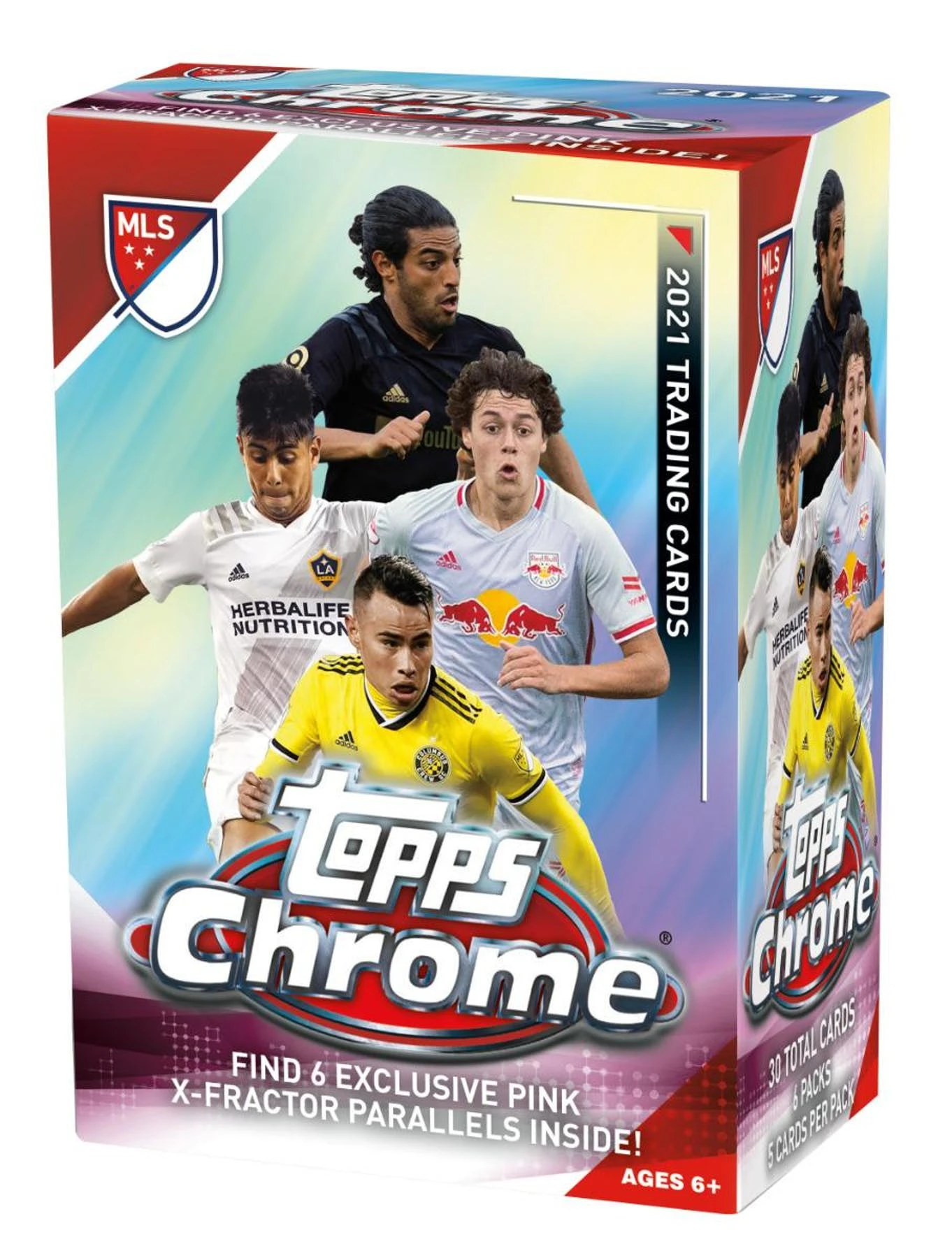 2021 Topps Chrome MLS Soccer Cards - Blaster Box 1 2021 Topps Chrome MLS Soccer Cards - Blaster Box