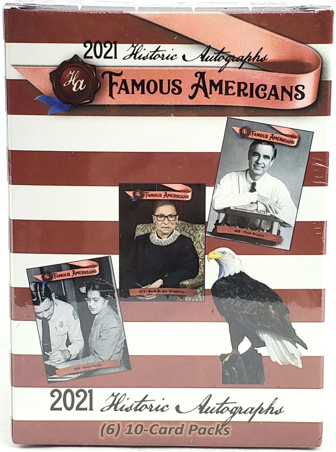 2021 Historic Autographs Famous Americans Cards - Blaster Box 1 2021 Historic Autographs Famous Americans Cards - Blaster Box