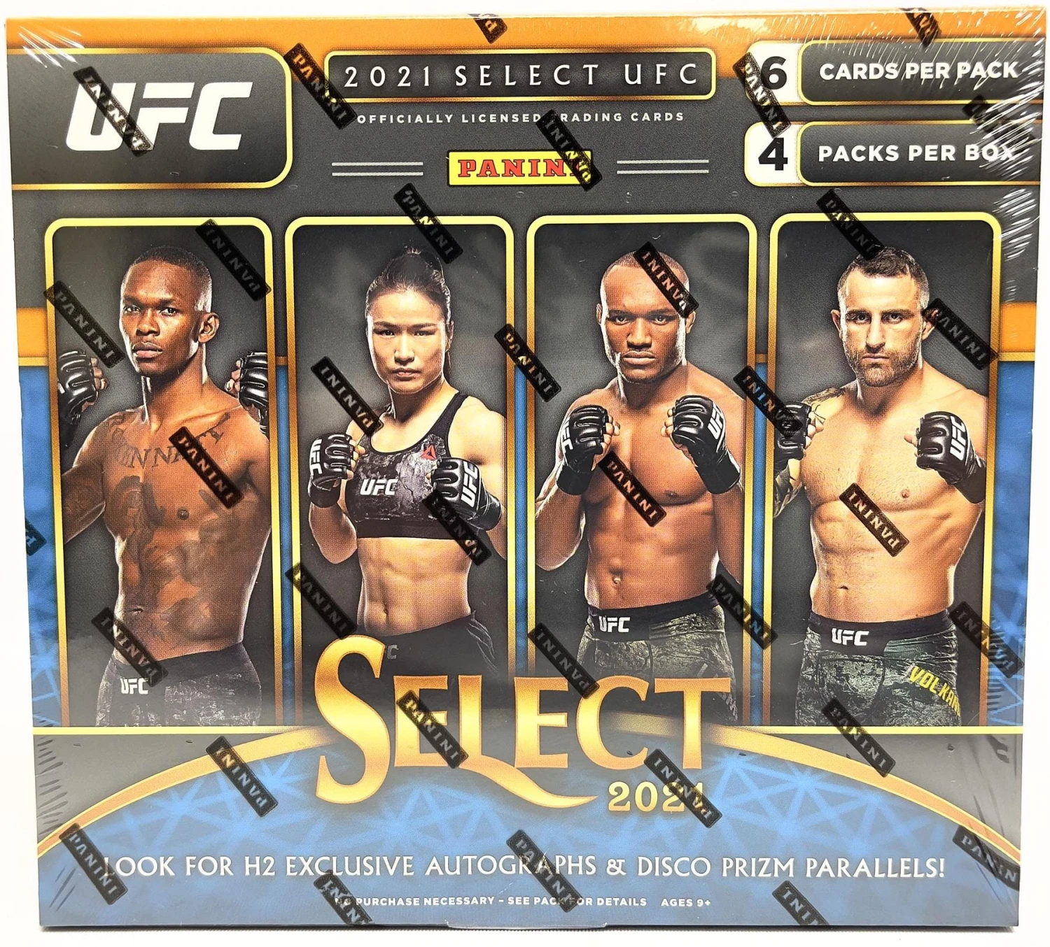 2021 Panini Select UFC MMA Cards - H2 Hobby Hybrid Box 1 2021 Panini Select UFC MMA Cards - H2 Hobby Hybrid Box