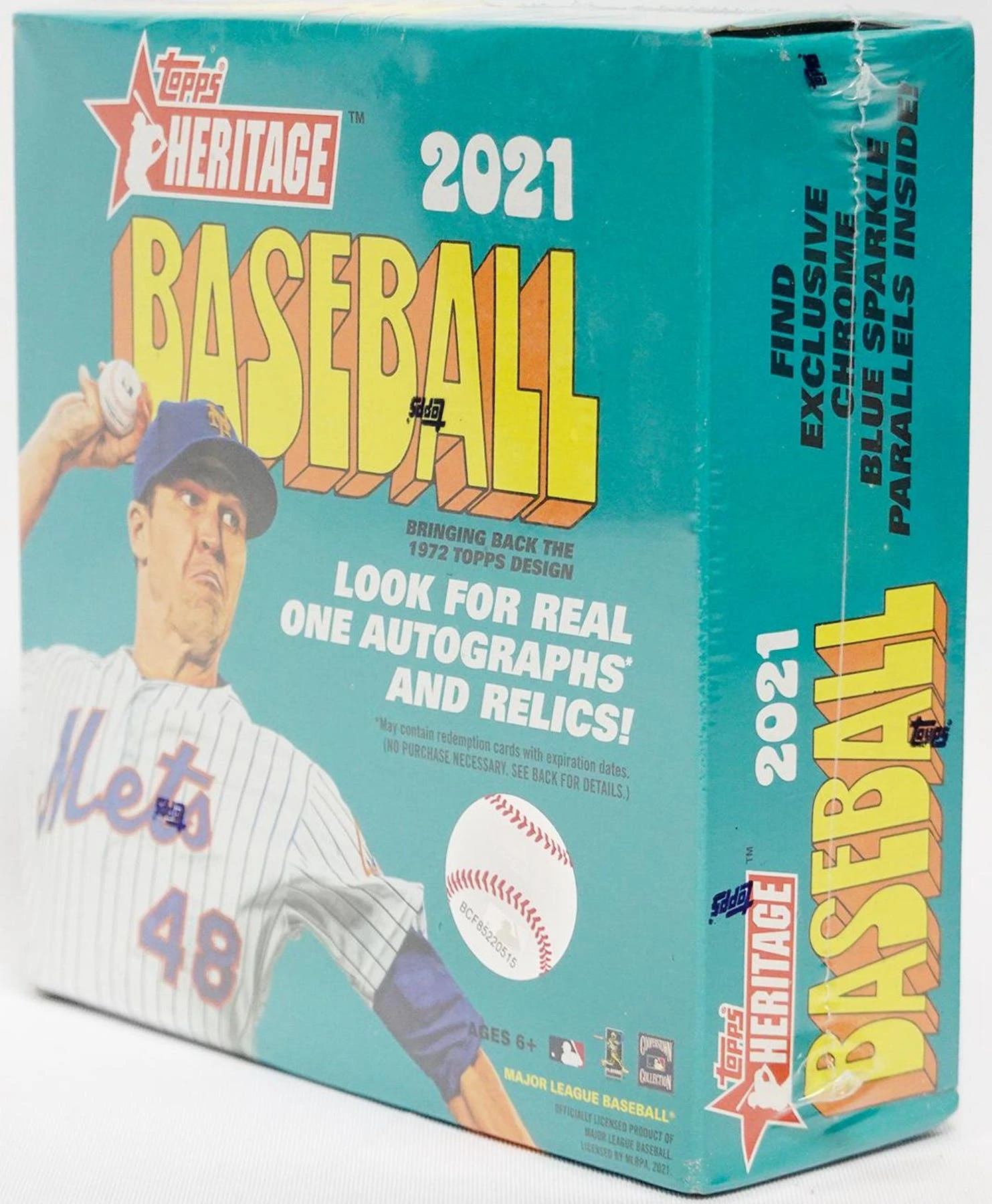 2021 Topps Heritage MLB Baseball Cards - Mega Box (Walmart) 2 2021 Topps Heritage MLB Baseball Cards - Mega Box (Walmart) - Image 2