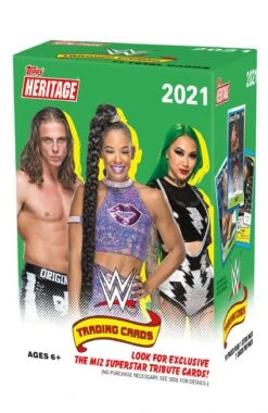2021 Topps WWE Heritage Wrestling Cards - Blaster Box