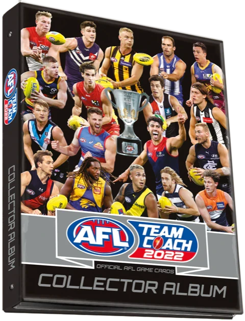 2022 TeamCoach AFL Footy Cards Collector Album 1 2022 TeamCoach AFL Footy Cards Collector Album