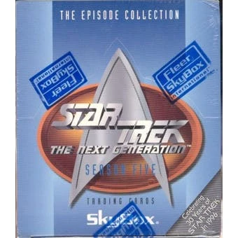 Skybox Star Trek The Next Generation Season 5 (1996) - Hobby Box 1 Skybox Star Trek The Next Generation Season 5 (1996) - Hobby Box