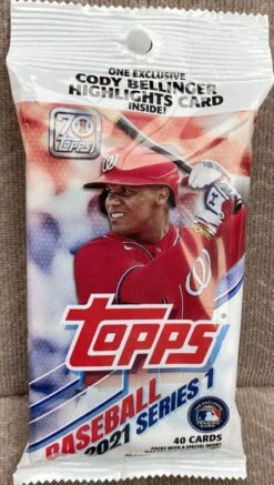 2021 Topps Series 1 MLB Baseball - Cello/Fat/Value Pack