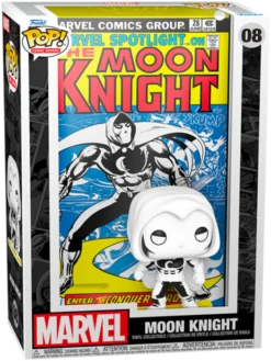 Funko Pop! Vinyl Figure - Marvel Moon Knight Spotlight Comic Cover #08