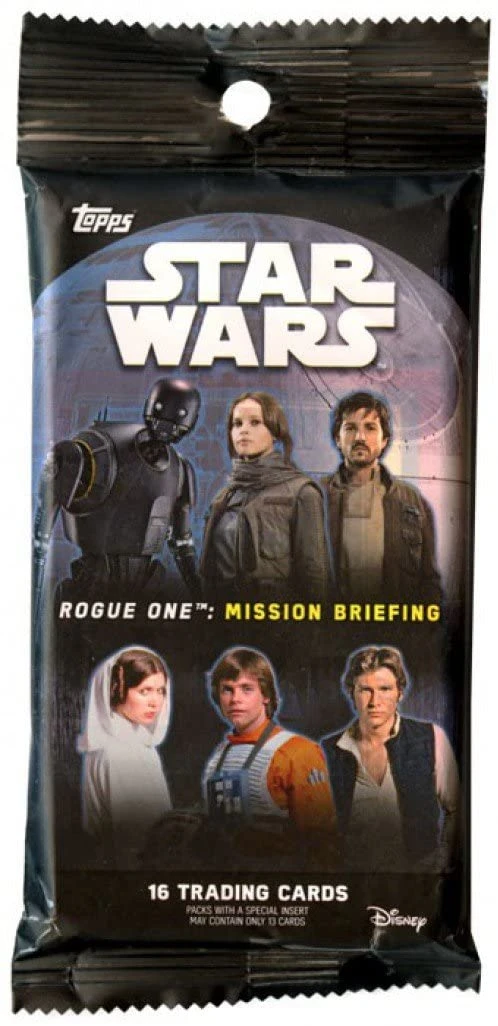 Topps Star Wars Rogue One: Mission Briefing (2016) - Cello/Fat/Value Pack 1 Topps Star Wars Rogue One: Mission Briefing (2016) - Cello/Fat/Value Pack