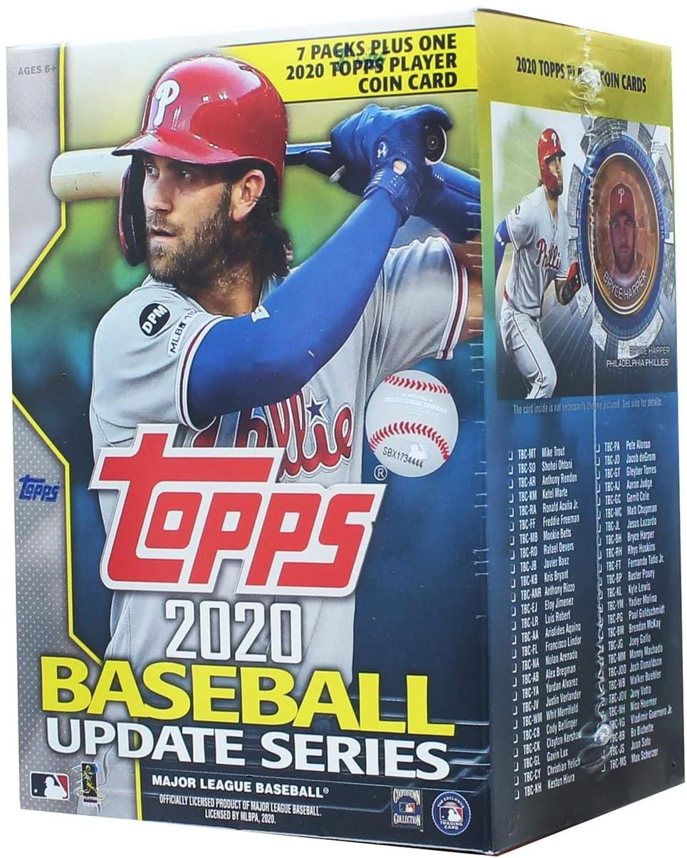 2020 Topps Update MLB Baseball Cards - Blaster Box 1 2020 Topps Update MLB Baseball Cards - Blaster Box