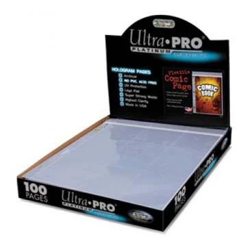 Ultra Pro Comic Pages - Suits 3-ring Binder (100ct)