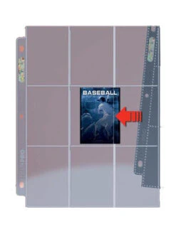 Ultra Pro Premium Side-Load 9-Pocket Pages (100ct)