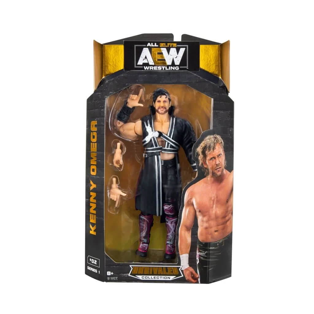 JAZWARES AEW Wrestling 1B Figure Pack (Unrivaled) - Kenny Omega 1 JAZWARES AEW Wrestling 1B Figure Pack (Unrivaled) - Kenny Omega