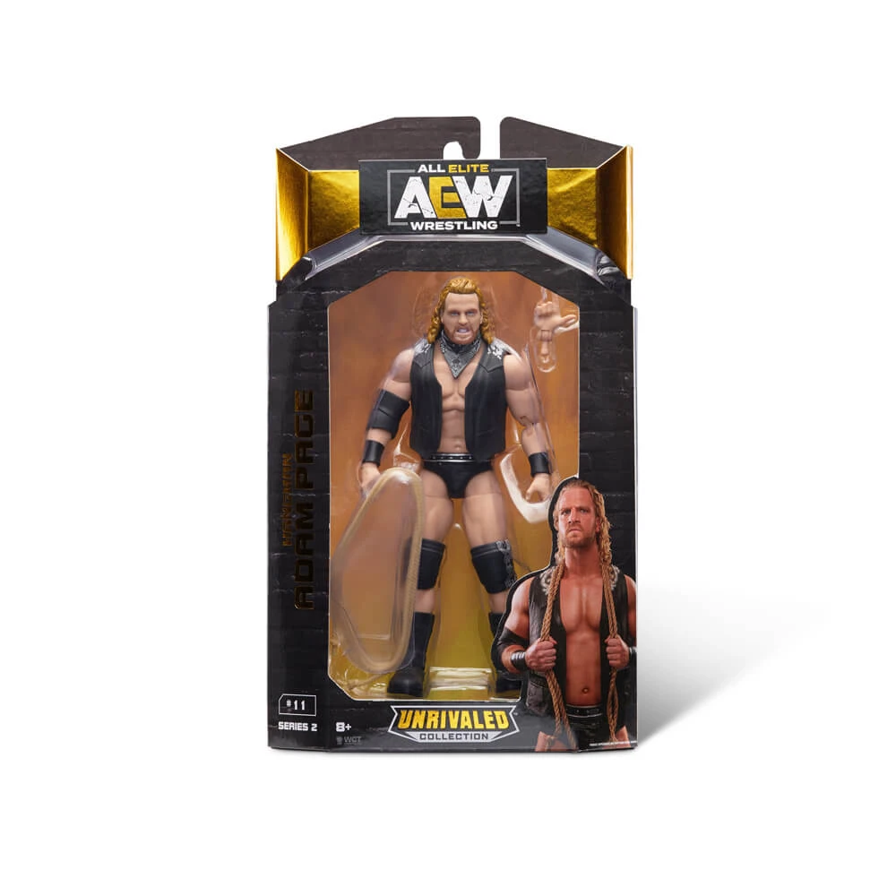 JAZWARES AEW Wrestling 1 Figure Pack (Unrivaled) - Hangman Adam Page 1 JAZWARES AEW Wrestling 1 Figure Pack (Unrivaled) - Hangman Adam Page