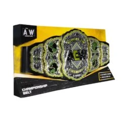JAZWARES AEW Wrestling - Roleplay Championship Belt 6 JAZWARES AEW Wrestling - Roleplay Championship Belt -Card Game Store AEW0068 AEW World Championship Belt 3 Qrt Right IP web 1024x1024 1