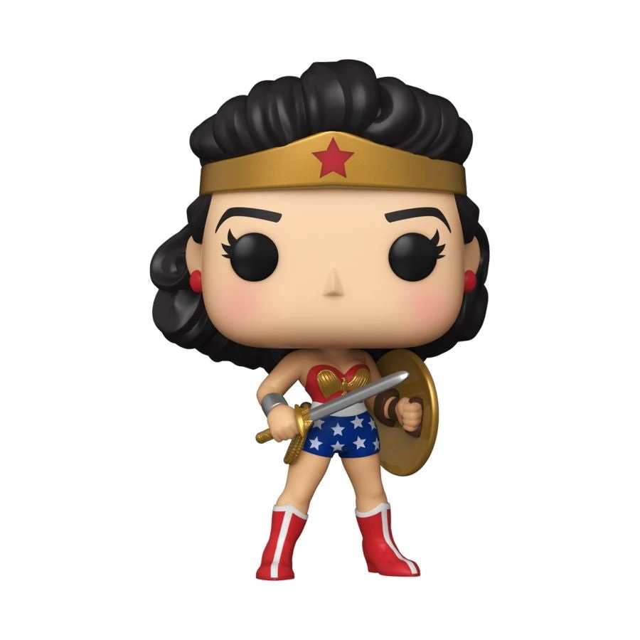 Funko Pop! Vinyl Figure - DC Wonder Woman Golden Age 80th Anniversary - Classic 1950s #383 1 Funko Pop! Vinyl Figure - DC Wonder Woman Golden Age 80th Anniversary - Classic 1950s #383