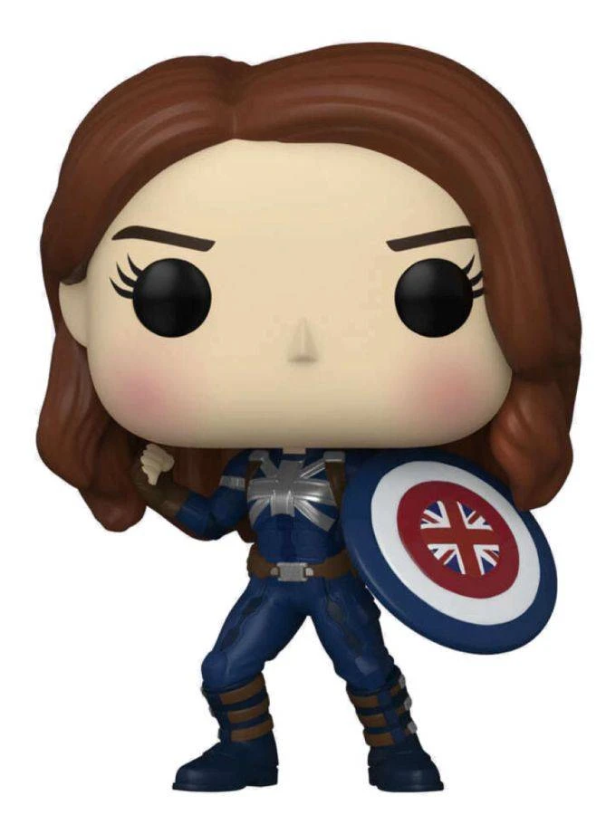 Funko Pop! Vinyl Figure - Marvel What If - Captain Carter (Stealth Suit) #968 1 Funko Pop! Vinyl Figure - Marvel What If - Captain Carter (Stealth Suit) #968
