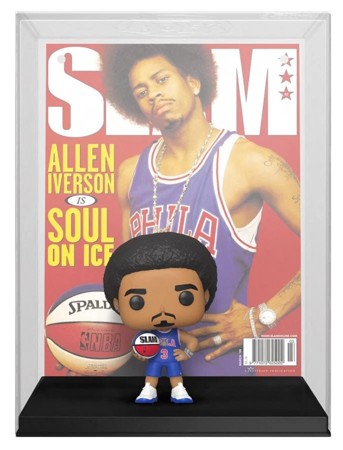 Funko Pop! Vinyl Figure - NBA SLAM Magazine - Allen Iverson #01 2 Funko Pop! Vinyl Figure - NBA SLAM Magazine - Allen Iverson #01 - Image 2
