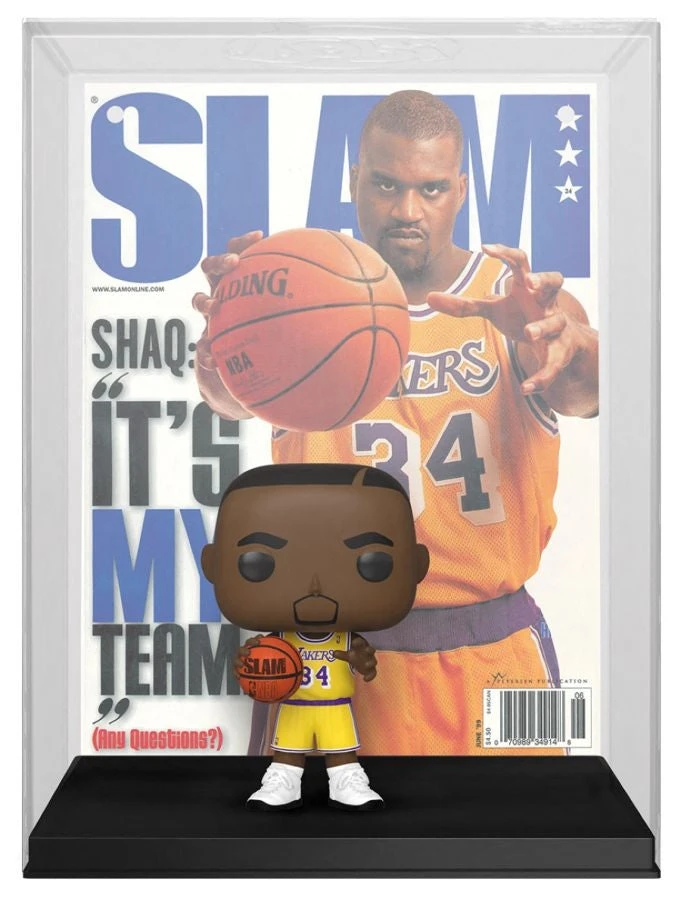 Funko Pop! Vinyl Figure - NBA SLAM Magazine - Shaquille O'Neal #02 2 Funko Pop! Vinyl Figure - NBA SLAM Magazine - Shaquille O'Neal #02 - Image 2