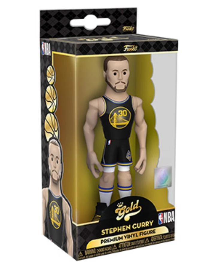 Funko 5" Gold Premium Vinyl Figure - NBA - Steph Curry 1 Funko 5" Gold Premium Vinyl Figure - NBA - Steph Curry