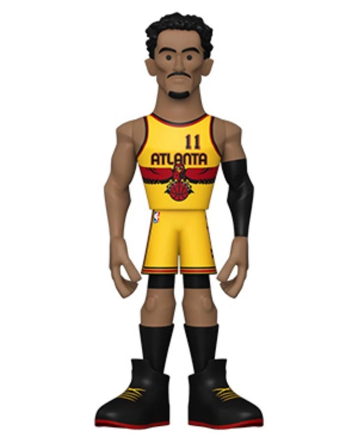 Funko 5" Gold Premium Vinyl Figure - NBA - Trae Young (limited Chase Edition) 2 Funko 5" Gold Premium Vinyl Figure - NBA - Trae Young (limited Chase Edition) - Image 2