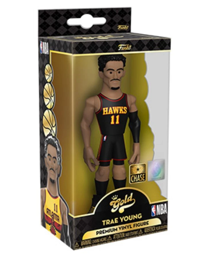 Funko 5" Gold Premium Vinyl Figure - NBA - Trae Young 1 Funko 5" Gold Premium Vinyl Figure - NBA - Trae Young