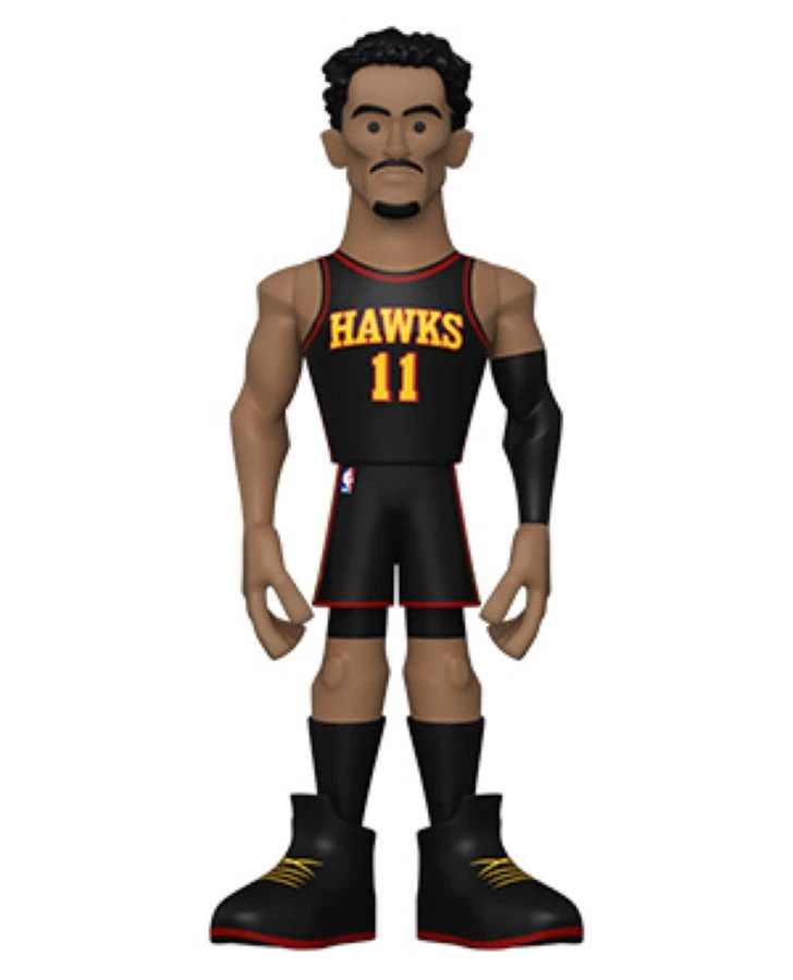 Funko 5" Gold Premium Vinyl Figure - NBA - Trae Young 2 Funko 5" Gold Premium Vinyl Figure - NBA - Trae Young - Image 2