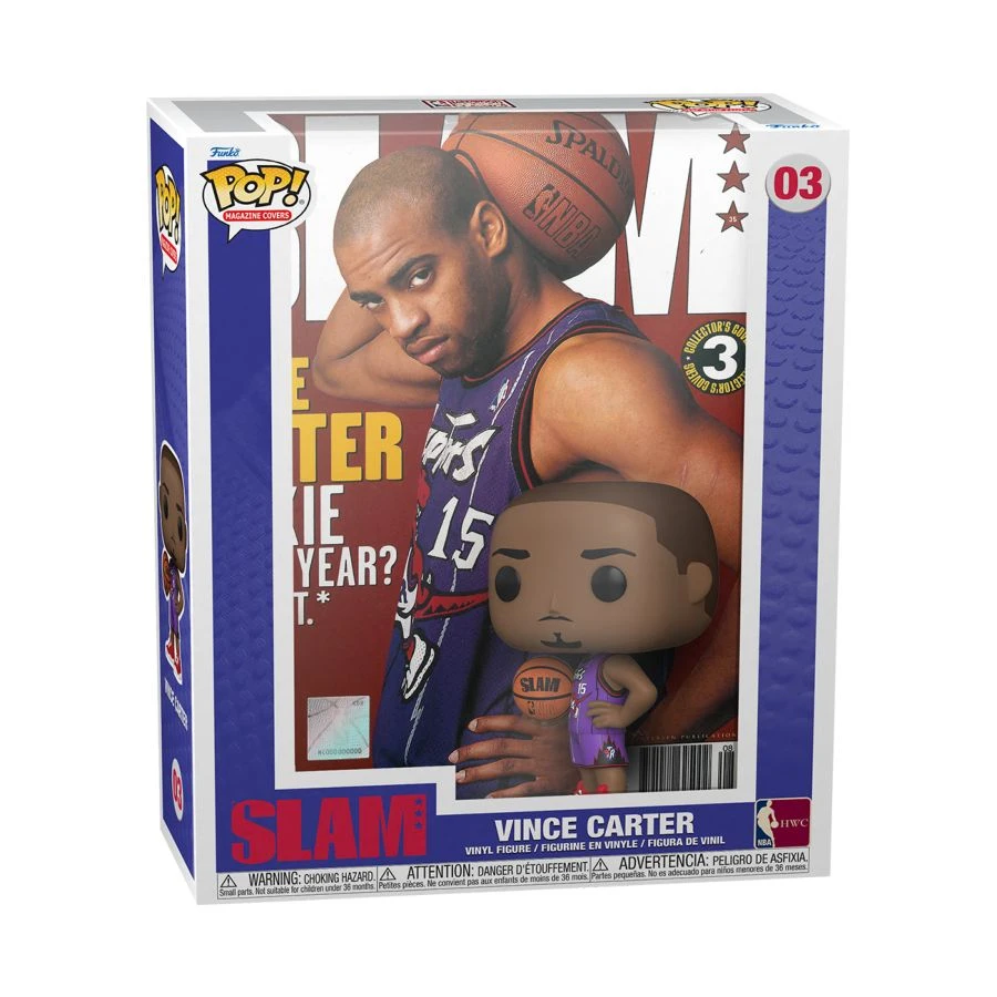 Funko Pop! Vinyl Figure - NBA SLAM Magazine - Vince Carter #03 1 Funko Pop! Vinyl Figure - NBA SLAM Magazine - Vince Carter #03