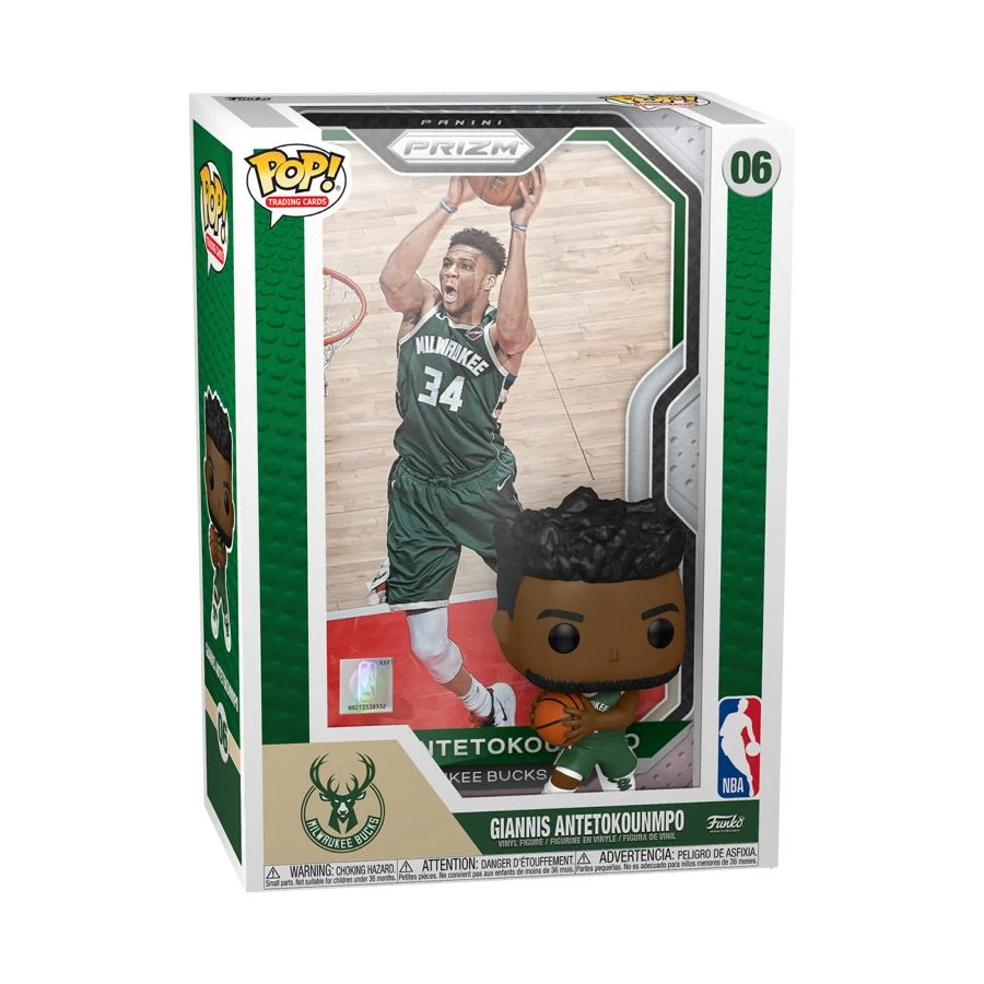 Funko Pop! Vinyl Figure - NBA Panini Prizm - Giannis Antetokounmpo #06 1 Funko Pop! Vinyl Figure - NBA Panini Prizm - Giannis Antetokounmpo #06