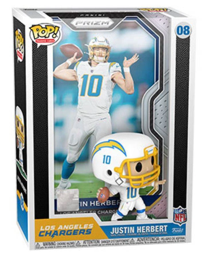 Funko Pop! Vinyl Figure - NFL Panini Prizm - Justin Herbert #08 1 Funko Pop! Vinyl Figure - NFL Panini Prizm - Justin Herbert #08
