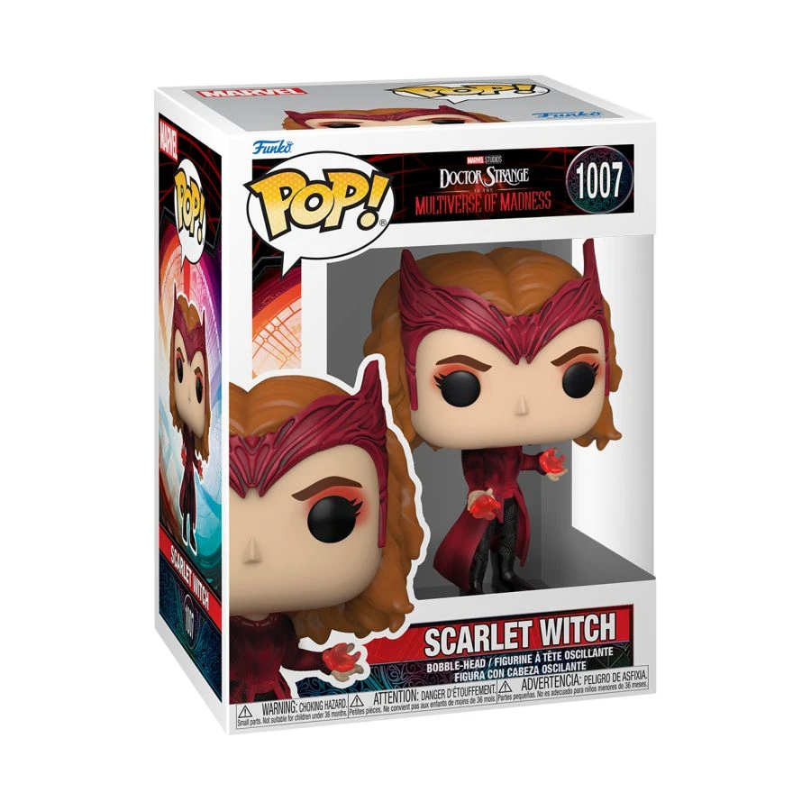 Funko Pop! Vinyl Figure - Marvel Doctor Strange 2: Multiverse Of Madness Scarlet Witch #1007 2 Funko Pop! Vinyl Figure - Marvel Doctor Strange 2: Multiverse Of Madness Scarlet Witch #1007 - Image 2
