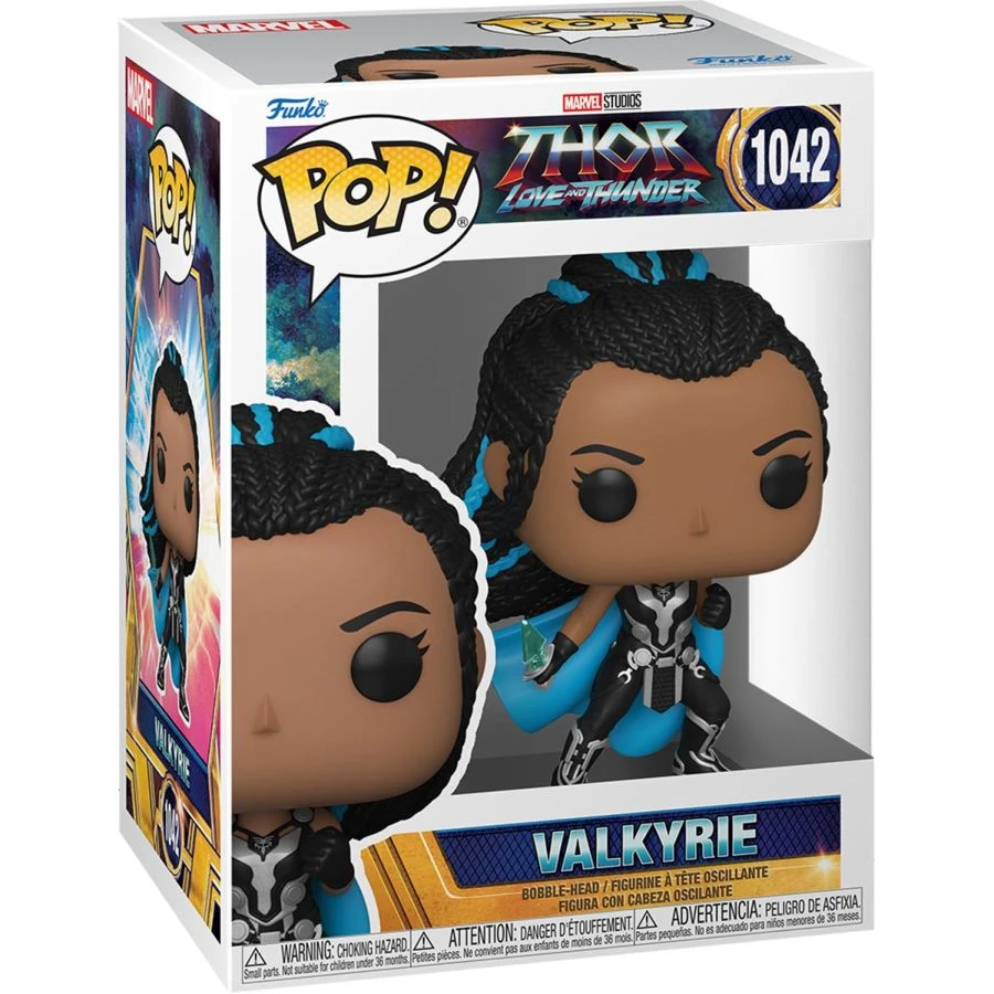 Funko Pop! Vinyl Figure - Marvel Thor 4: Love And Thunder - Valkyrie #1042 2 Funko Pop! Vinyl Figure - Marvel Thor 4: Love And Thunder - Valkyrie #1042 - Image 2