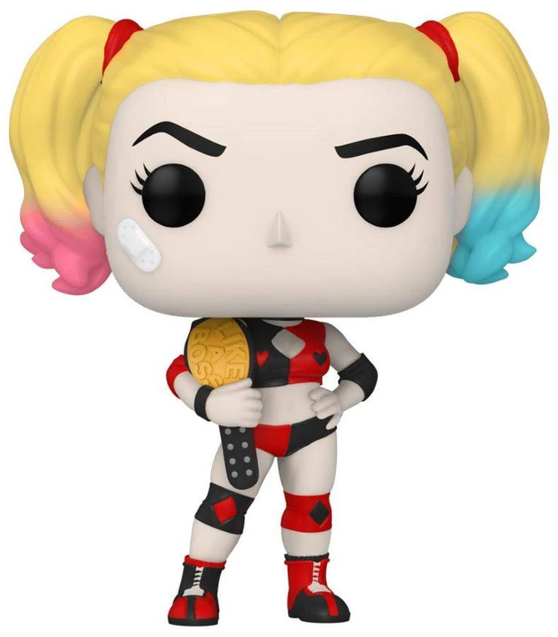 Funko Pop! Vinyl Figure - DC Comics - Harley Quinn With Belt US Exclusive #436 1 Funko Pop! Vinyl Figure - DC Comics - Harley Quinn With Belt US Exclusive #436