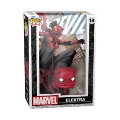 Funko Pop! Vinyl Figure - Daredevil Elektra Comic Cover #14