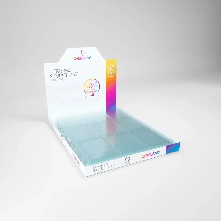 Gamegenic Ultrasonic 9-Pocket Pages (50ct) 1 Gamegenic Ultrasonic 9-Pocket Pages (50ct)