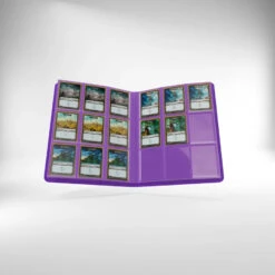 Gamegenic 18-Pocket (9/side) Casual Card Portfolio - Purple 12 Gamegenic 18-Pocket (9/side) Casual Card Portfolio - Purple -Card Game Store GG Casual Prime 18er Purple 0004