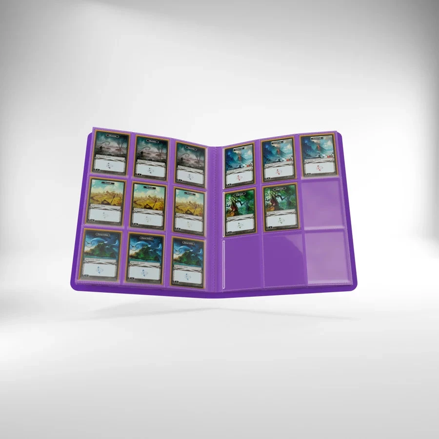 Gamegenic 18-Pocket (9/side) Casual Card Portfolio - Purple 6 Gamegenic 18-Pocket (9/side) Casual Card Portfolio - Purple - Image 6