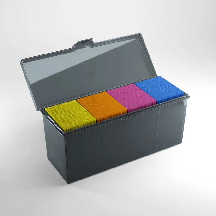 Gamegenic Fourtress 320+ Plastic Card Storage Box - Black 2 Gamegenic Fourtress 320+ Plastic Card Storage Box - Black - Image 2