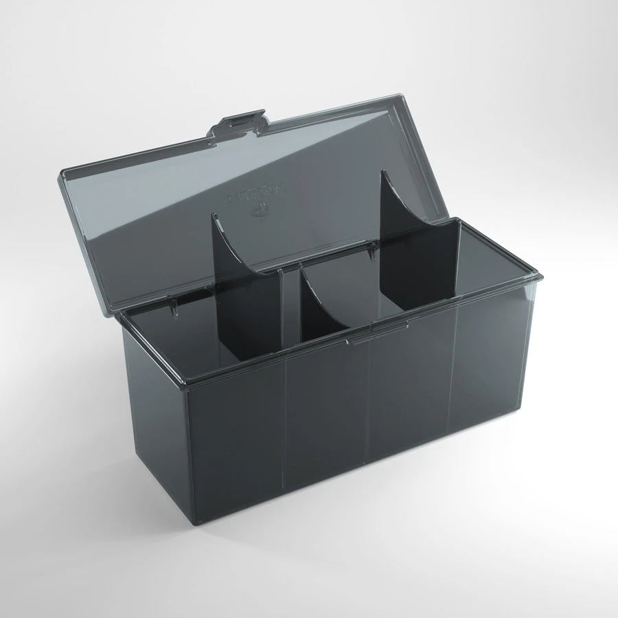 Gamegenic Fourtress 320+ Plastic Card Storage Box - Black 3 Gamegenic Fourtress 320+ Plastic Card Storage Box - Black - Image 3